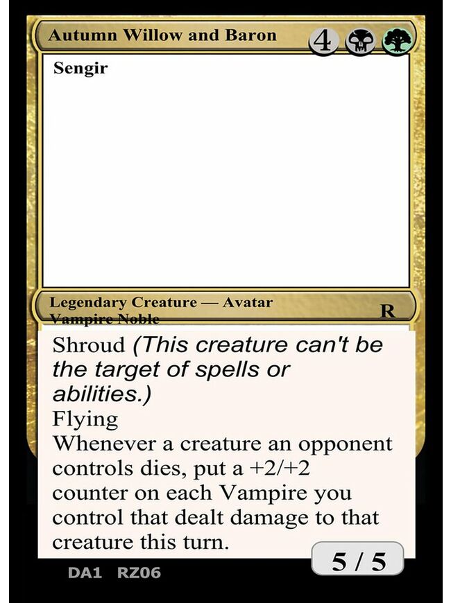 Autumn Willow and Baron Sengir