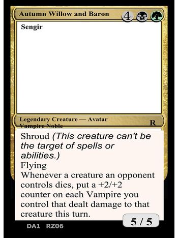 Autumn Willow and Baron Sengir