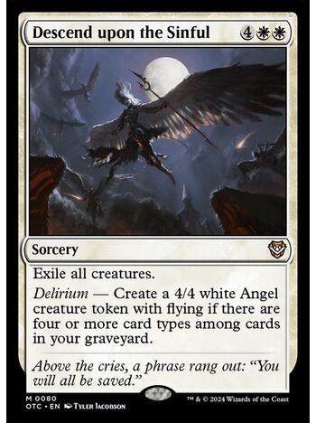 Descend upon the Sinful