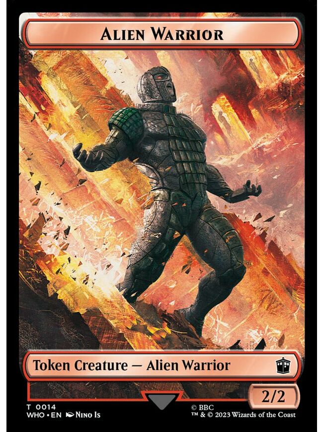 Alien Warrior Token
