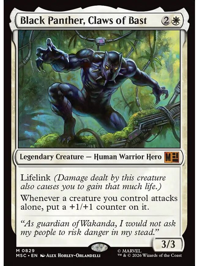 Black Panther, Claws of Bast