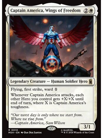 Captain America, Wings of Freedom