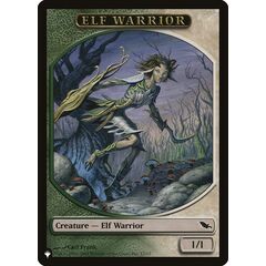 Elf Warrior Token (White/Green)