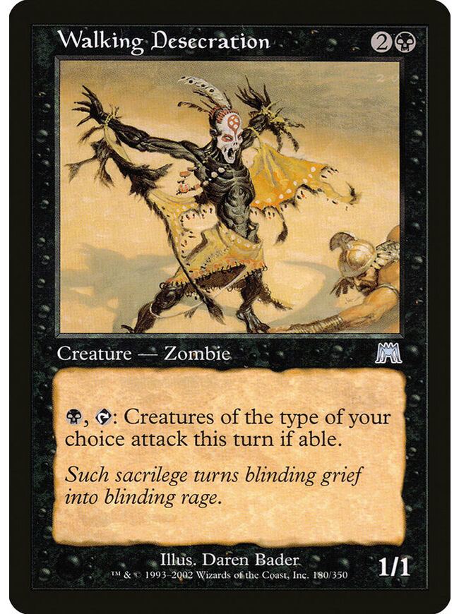 Walking Desecration