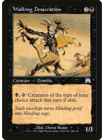Walking Desecration