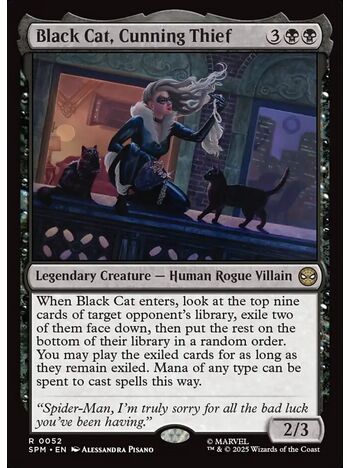 Black Cat, Cunning Thief