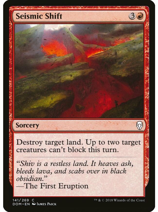 Seismic Shift