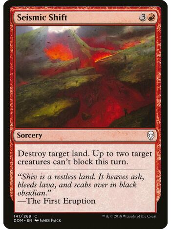Seismic Shift