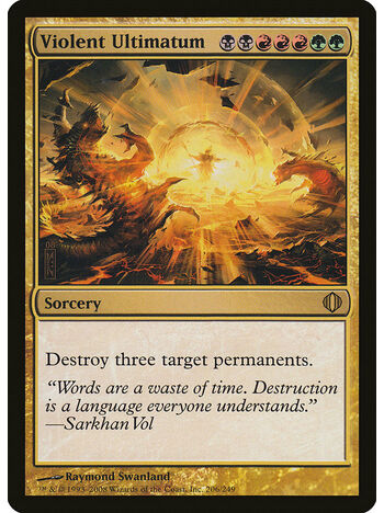 Violent Ultimatum