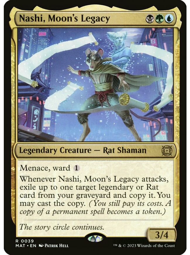 Nashi, Moon's Legacy