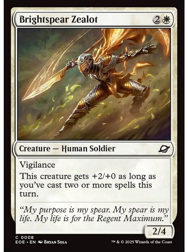Brightspear Zealot