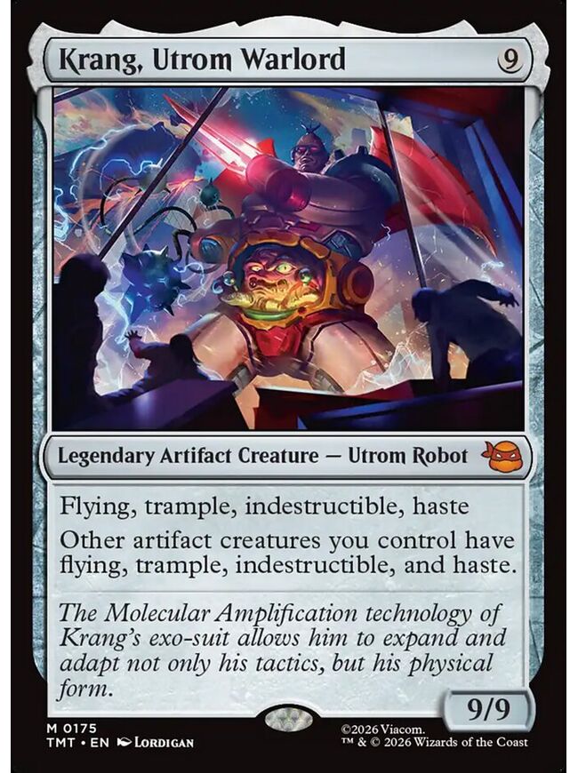 Krang, Utrom Warlord