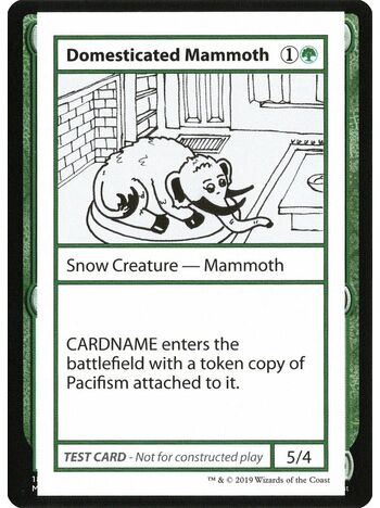 Domesticated Mammoth