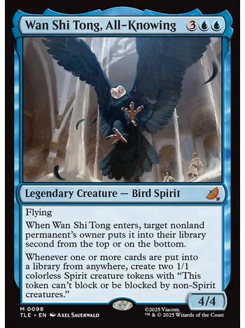 Wan Shi Tong, All-Knowing