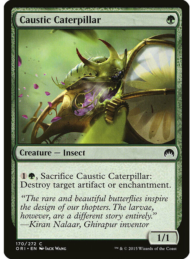 Caustic Caterpillar