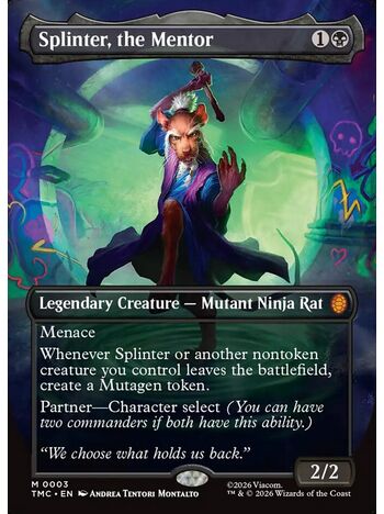 Splinter, the Mentor