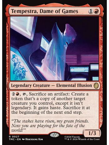 Tempestra, Dame of Games