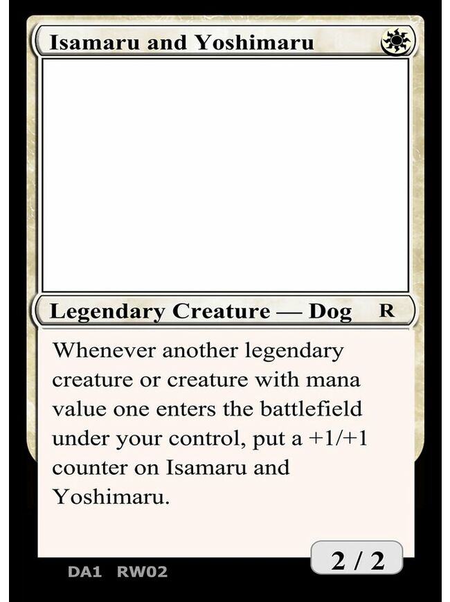 Isamaru and Yoshimaru
