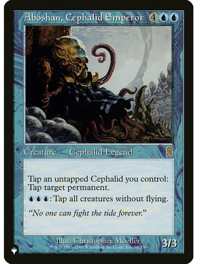 Aboshan, Cephalid Emperor