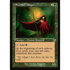 Scorned Villager // Moonscarred Werewolf