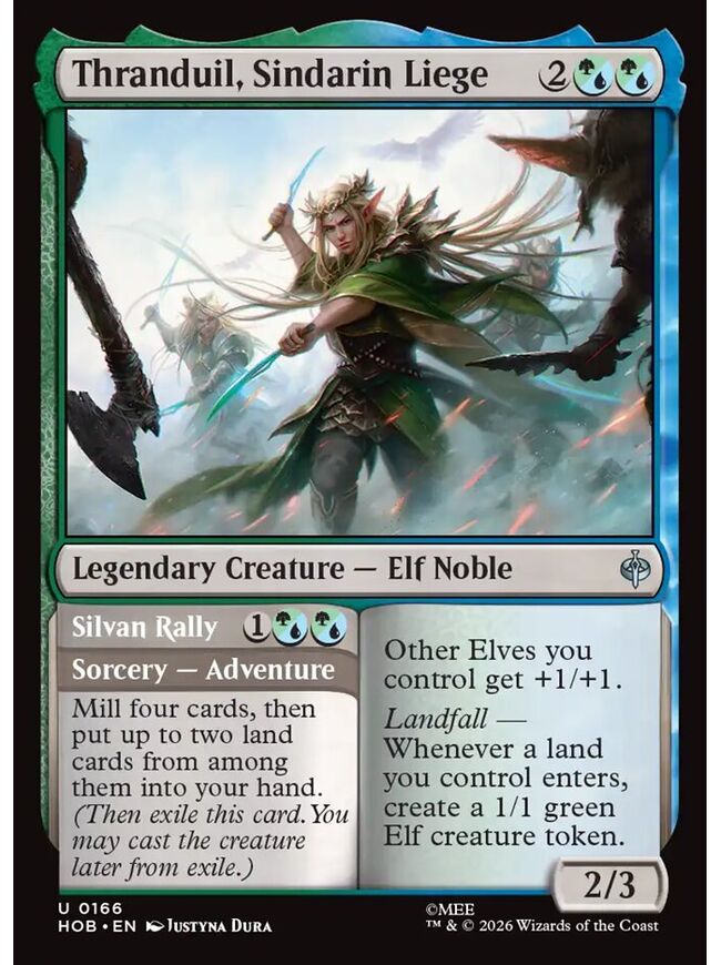 Thranduil, Sindarin Liege // Silvan Rally