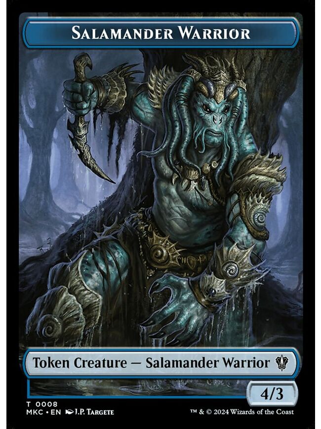 Salamander Warrior Token