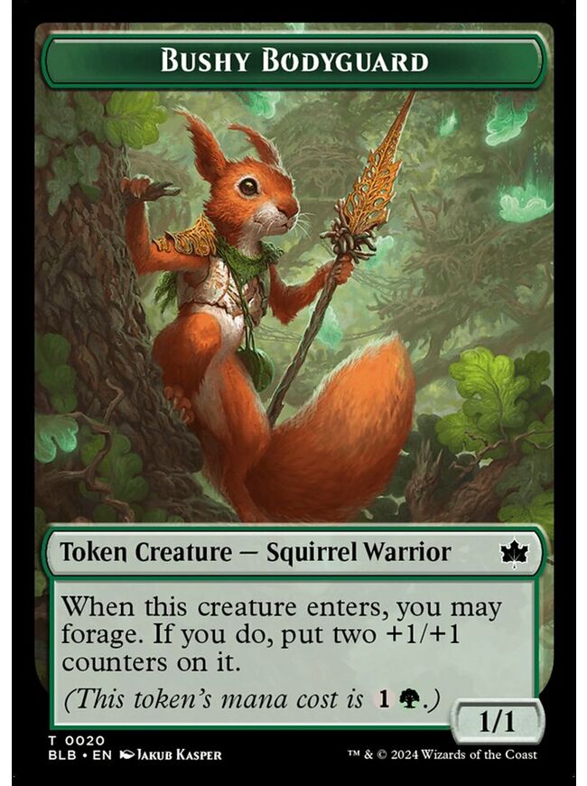 Bushy Bodyguard Token