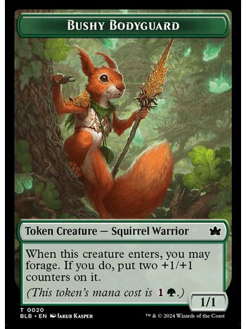 Bushy Bodyguard Token