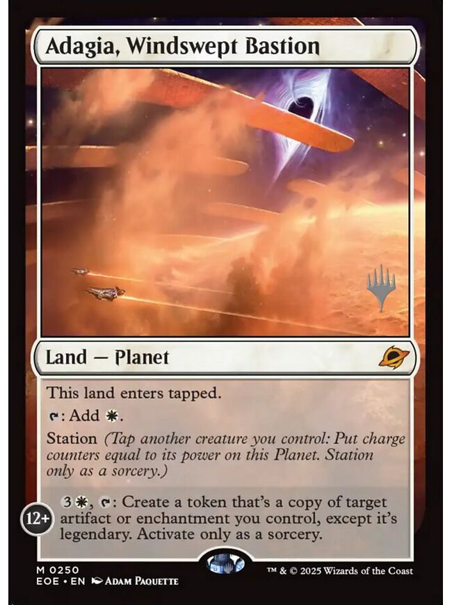 Adagia, Windswept Bastion