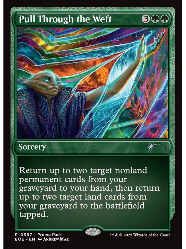 Pull Through the Weft