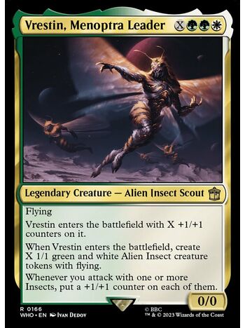 Vrestin, Menoptra Leader