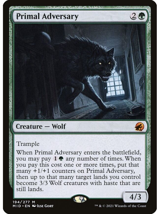 Primal Adversary