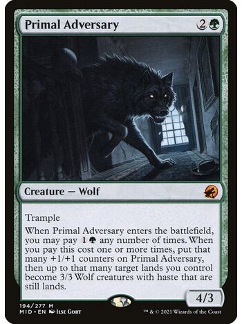 Primal Adversary