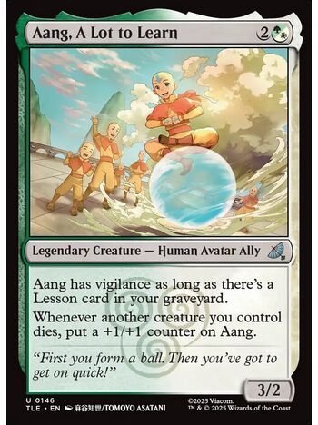 Aang, A Lot to Learn