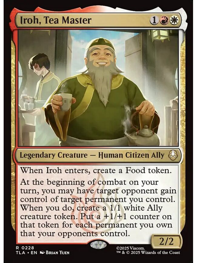 Iroh, Tea Master