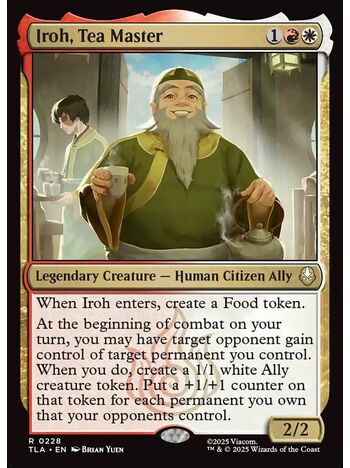 Iroh, Tea Master