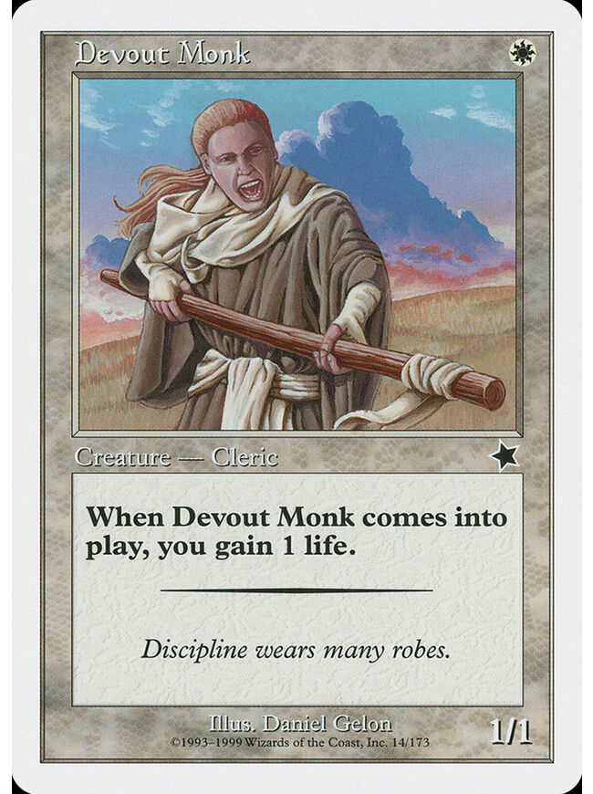 Devout Monk