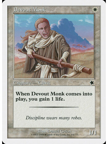 Devout Monk
