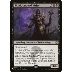 Sidisi, Undead Vizier
