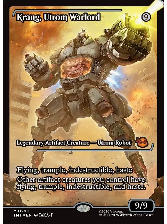 Krang, Utrom Warlord