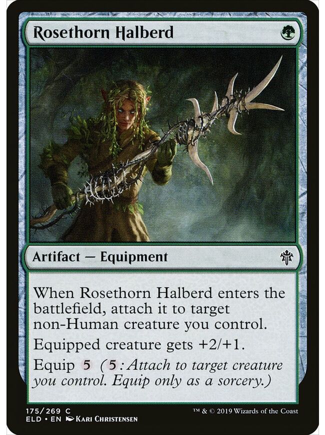 Rosethorn Halberd