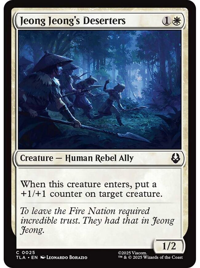 Jeong Jeong's Deserters