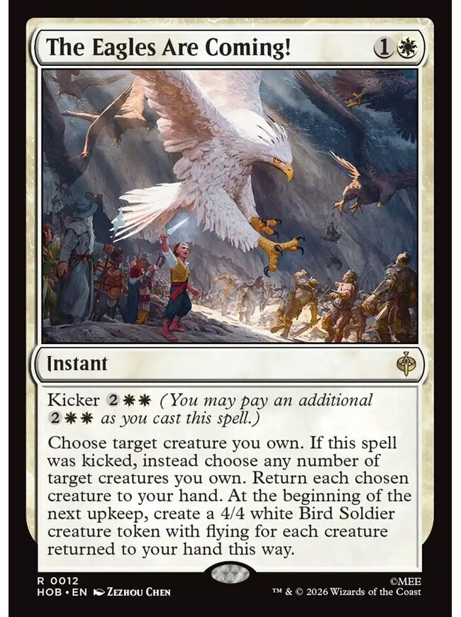 The Eagles Are Coming!