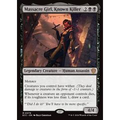 Massacre Girl, Known Killer
