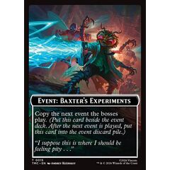 Event: Baxter's Experiments Token