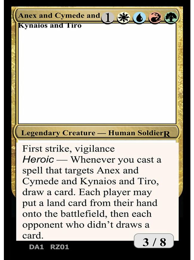 Anax and Cymede and Kynaios and Tiro