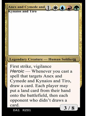 Anax and Cymede and Kynaios and Tiro