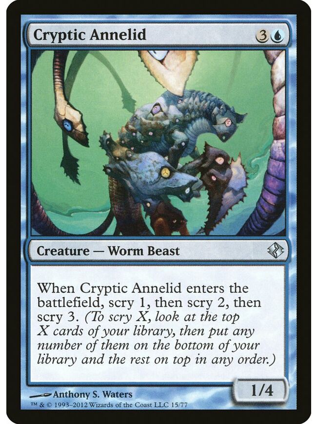 Cryptic Annelid