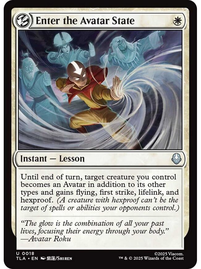 Enter the Avatar State