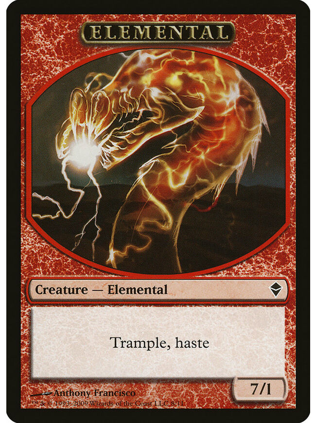 Elemental Token (7/1)